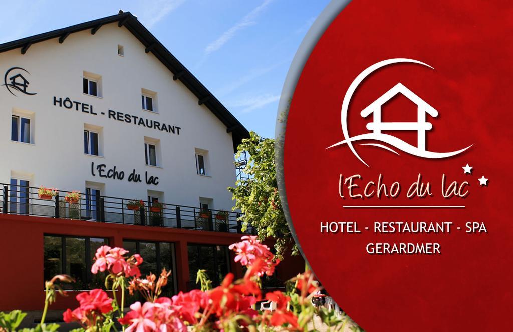 Hotel Restaurant L Echo Du Lac Gérardmer Eksteriør billede